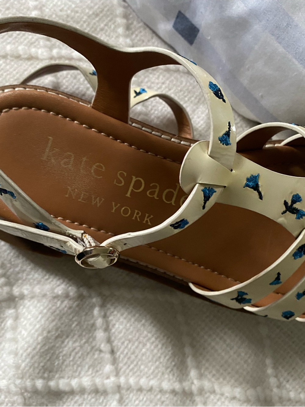 Kate Spade Embroidered Sandals - Picture 5 of 6